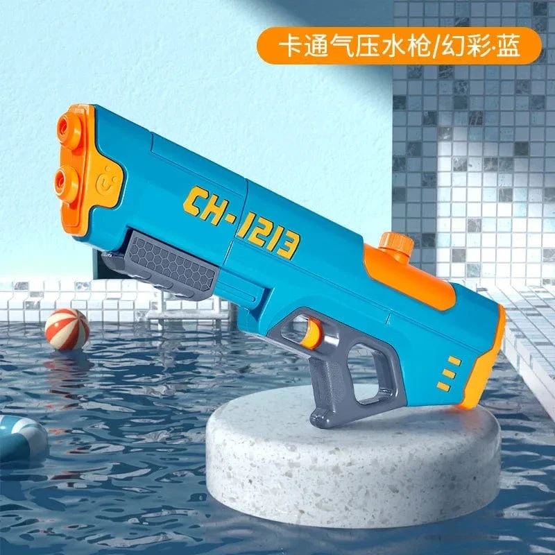 AK UNCLE E Wasserpistolenspielzeug mit Doppelloch-Wasserauslass und großem Fassungsvermögen für den Außenbereich