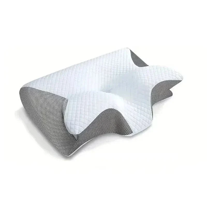 Releep Zervikales Nackenkissen zur Linderung von Nackenschmerzen, verstellbares Konturkissen zum Schlafen, ergonomisches Memory Foam-Kissen für Seitenschläfer