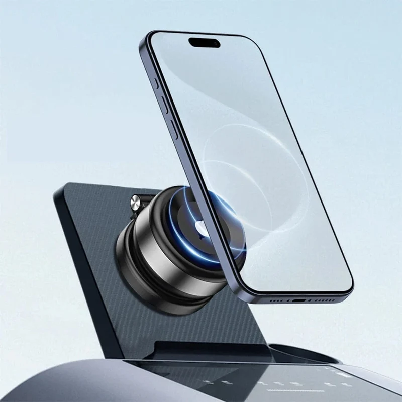Magnetische Saugnapf-Telefonhalterung für iPhone 16 15 14 Pro Max, 360° verstellbarer Vakuum-Telefonhalter für Auto/Spiegel/glatte Oberfläche
