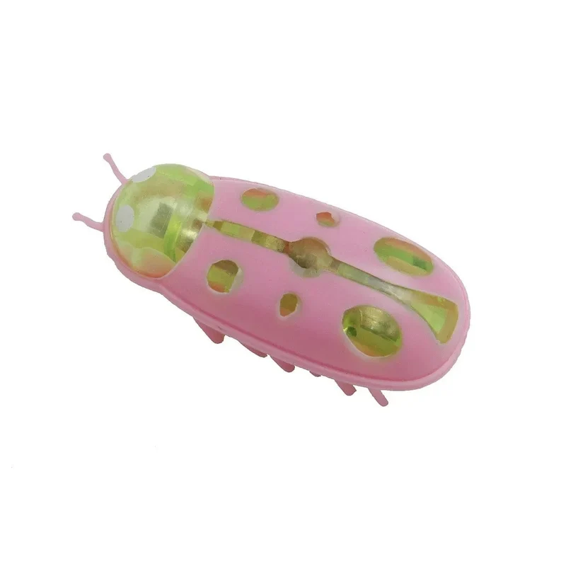 Katzenspielzeug, elektrische Zahnbürste, Wurm, Haustierspielzeug, interaktiver elektrischer Käfer, Mikro-Nano-Wurm, automatisches Flip-Spielzeug, Miniatur-Nanomiten