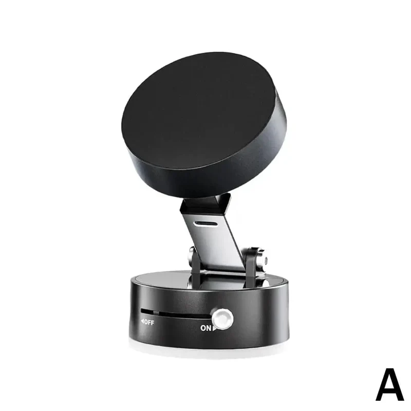 Magnetische Telefonhalterung mit Vakuumadsorption und Saugnapf, doppelseitig, freihändig, magnetischer Handyhalter für Auto/Fitnessstudio/Spiegel/Smoot