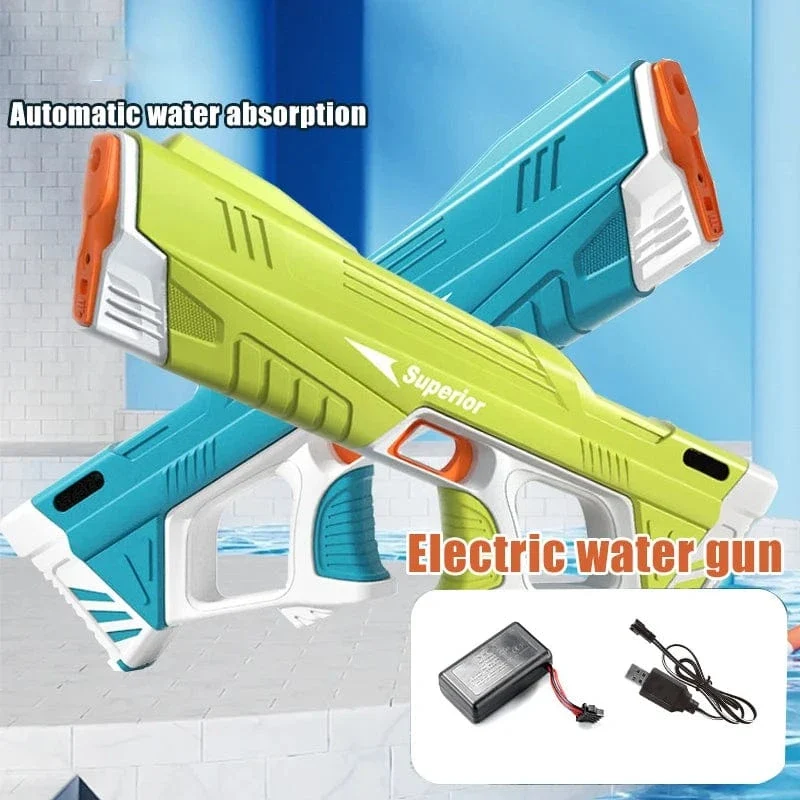 Elektrische Wasserpistole Spielzeug Bursts Kinder Hochdruck Starke Ladeenergie Wasser Automatische Wasser Spray Kinder Spielzeug Pistolen