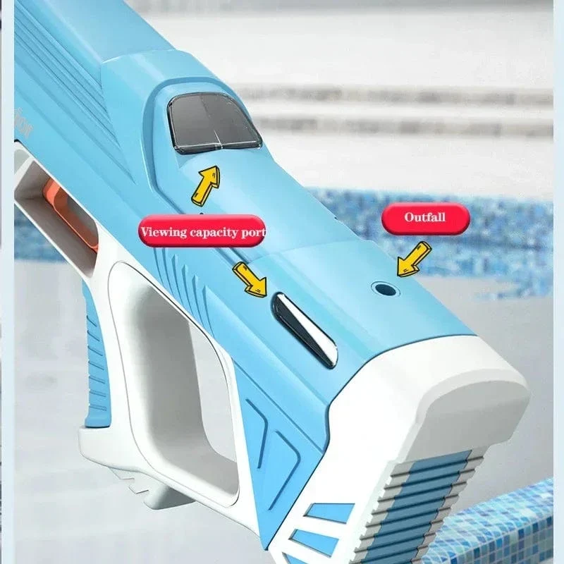 Elektrische Wasserpistole Spielzeug Bursts Kinder Hochdruck Starke Ladeenergie Wasser Automatische Wasser Spray Kinder Spielzeug Pistolen
