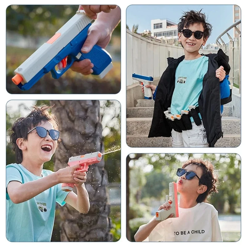 Elektrische Wasserpistole Spielzeug Bursts Kinder Hochdruck Starke Ladeenergie Wasser Automatische Wasser Spray Kinder Spielzeug Pistolen