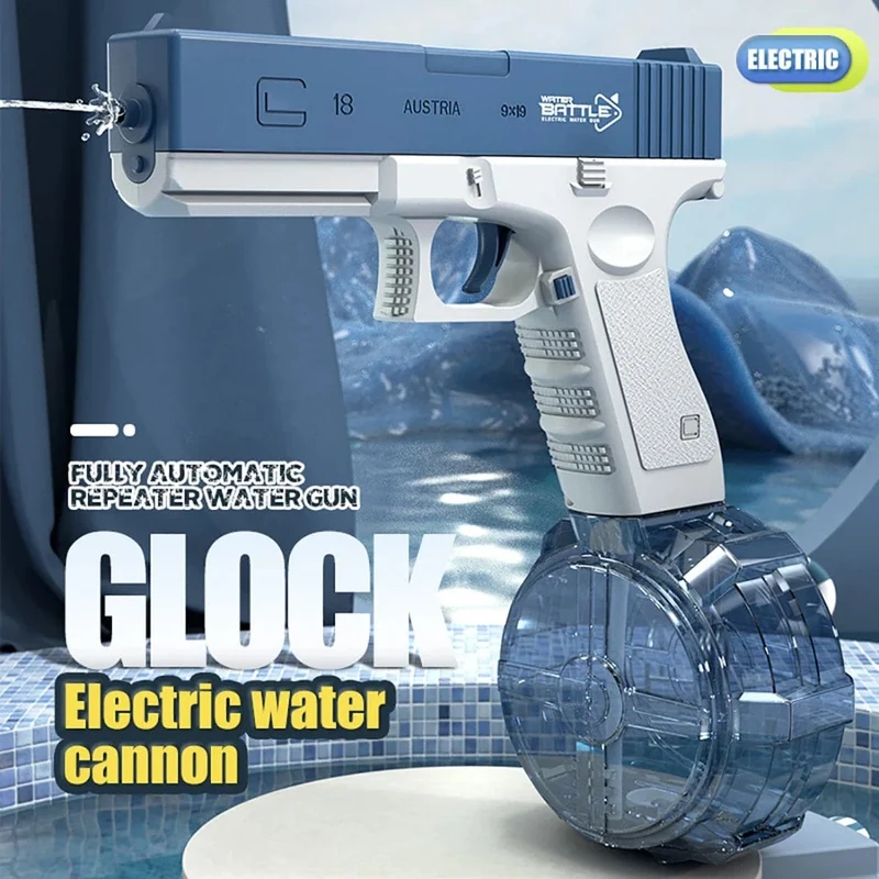 Elektrische Wasserpistole Spielzeug Bursts Kinder Hochdruck Starke Ladeenergie Wasser Automatische Wasser Spray Kinder Spielzeug Pistolen