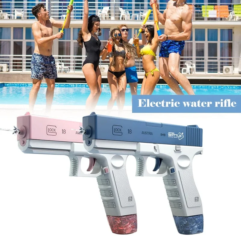 Elektrische Wasserpistole Spielzeug Bursts Kinder Hochdruck Starke Ladeenergie Wasser Automatische Wasser Spray Kinder Spielzeug Pistolen