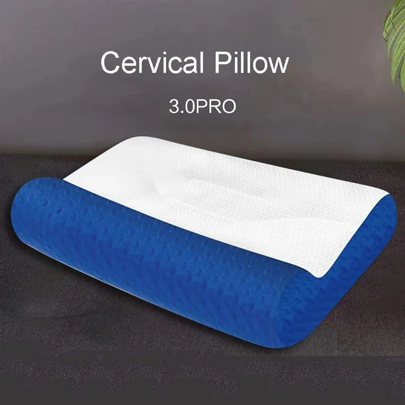 Kissen zur Nackenstütze, Nackenkissen für gemütliches Schlafen, ergonomische Konturkissen, für Seiten-, Rücken- und Bauchschläfer