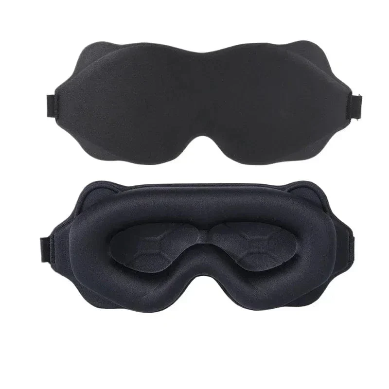 3D-Schlafmaske, Lichtschutz, Schlafmaske für die Augen, weiche Schlafhilfe, Augenmaske für unterwegs, Eyeshade, Nacht, atmungsaktiv, Slaapmasker