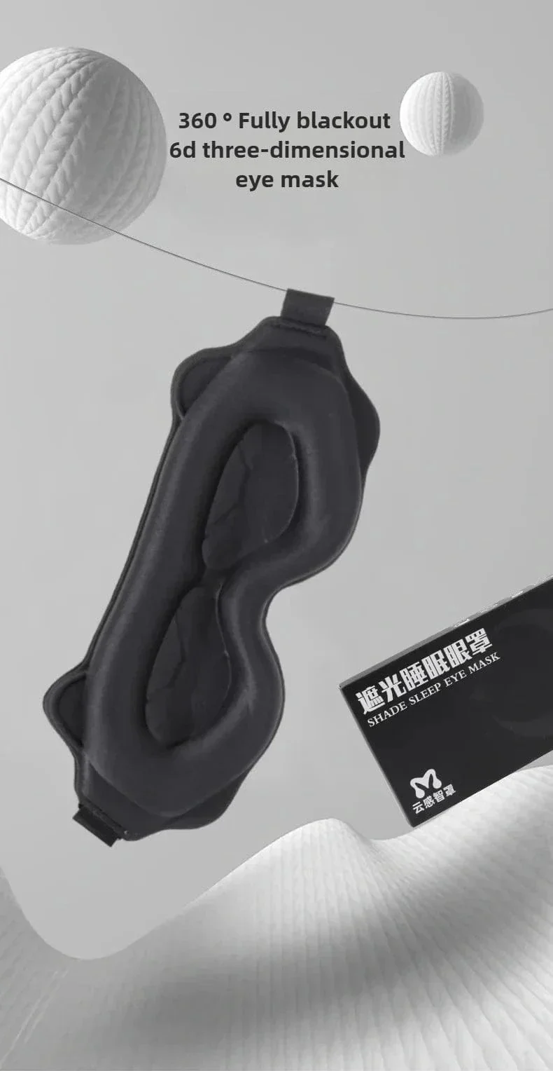 3D-Schlafmaske, Lichtschutz, Schlafmaske für die Augen, weiche Schlafhilfe, Augenmaske für unterwegs, Eyeshade, Nacht, atmungsaktiv, Slaapmasker