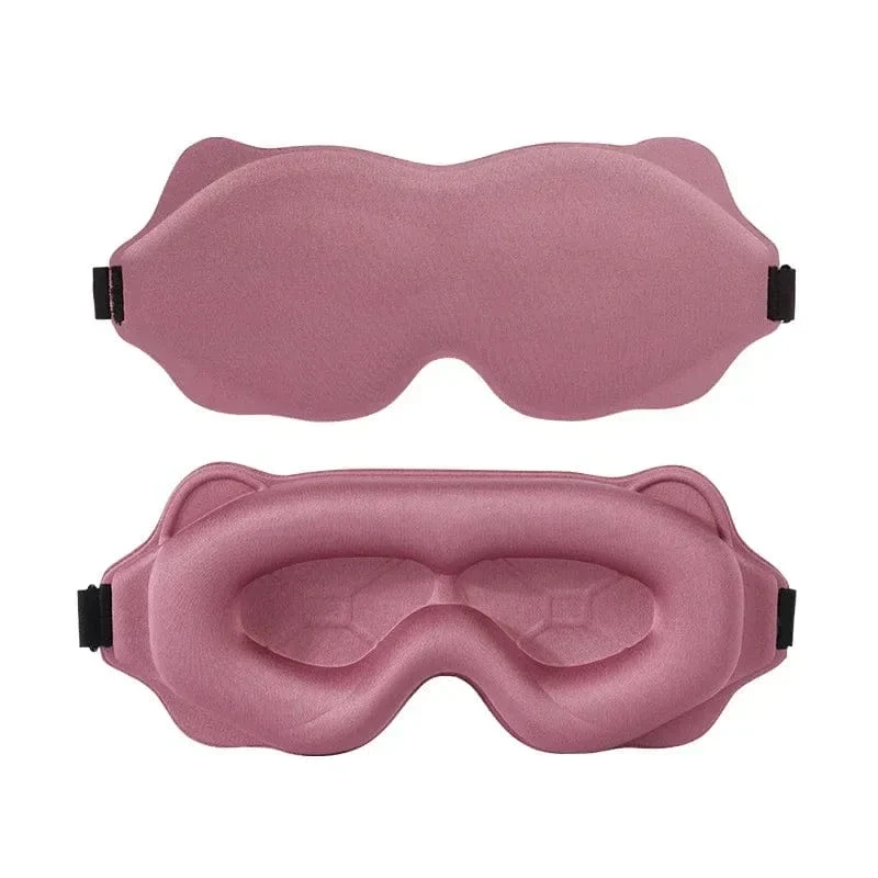 3D-Schlafmaske, Lichtschutz, Schlafmaske für die Augen, weiche Schlafhilfe, Augenmaske für unterwegs, Eyeshade, Nacht, atmungsaktiv, Slaapmasker