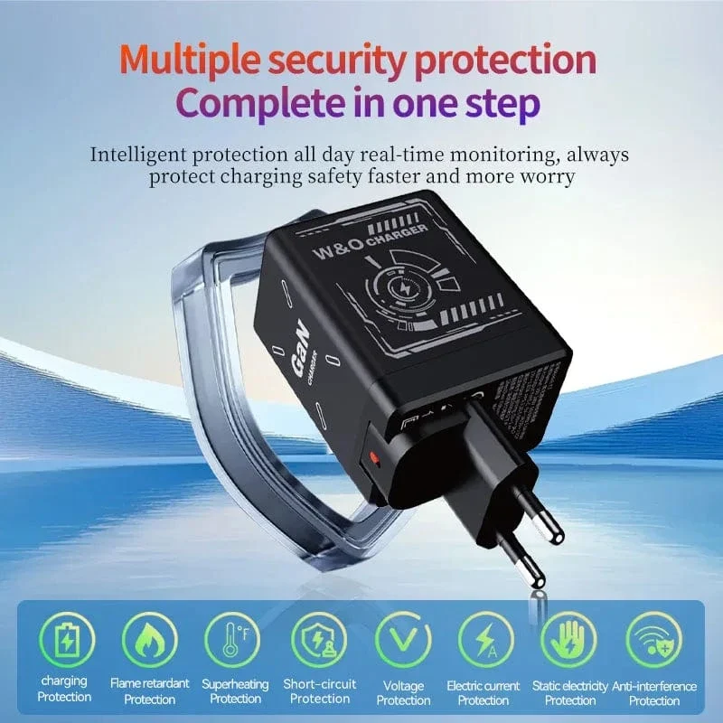 W&O GaN Schnellladekabel 20 W Typ C und Lightning Flüssigsilikonkabel für iPhone 14 15 Pro Max Xiaomi Realme Redmi