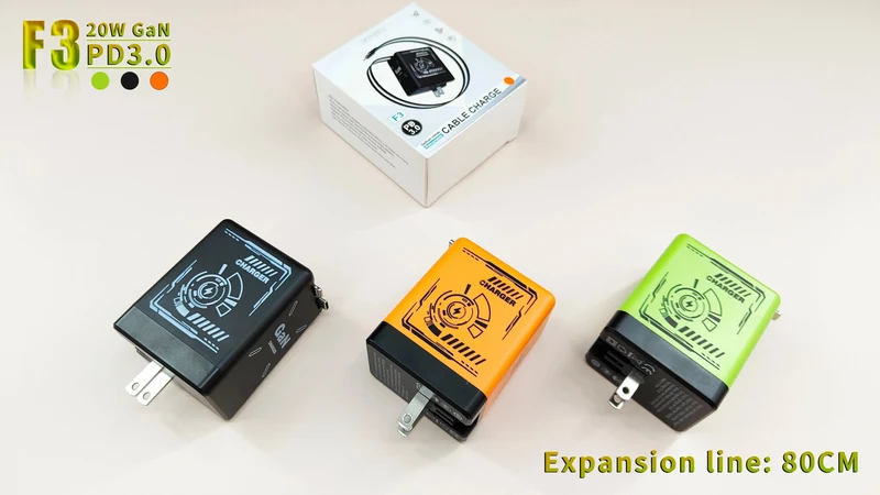 W&O GaN Schnellladekabel 20 W Typ C und Lightning Flüssigsilikonkabel für iPhone 14 15 Pro Max Xiaomi Realme Redmi
