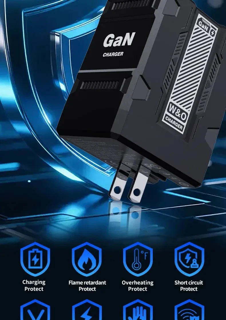 Insgesamt 20 W USB-C-Ladegerät GaN-Schnelllade-Wandladegerät für iPhone Samsung Xiaomi Schnellladung EU/US-Stecker Telefonladegerät-Adapter