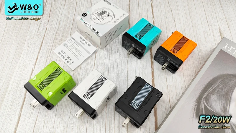 Insgesamt 20 W USB-C-Ladegerät GaN-Schnelllade-Wandladegerät für iPhone Samsung Xiaomi Schnellladung EU/US-Stecker Telefonladegerät-Adapter