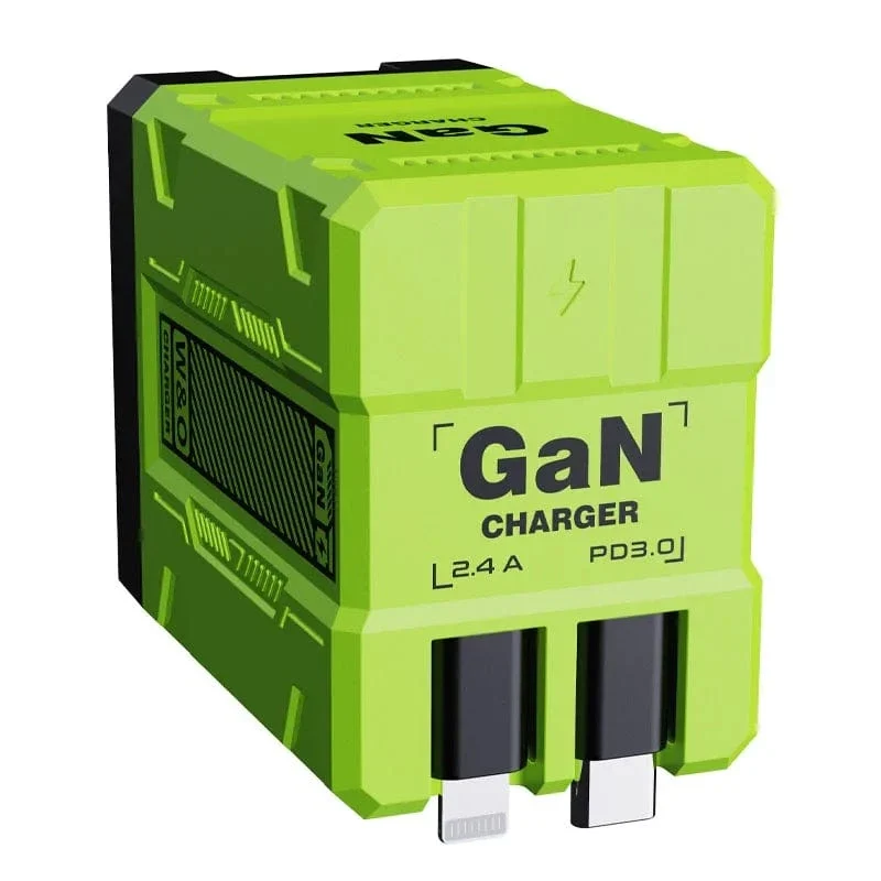 Insgesamt 20 W USB-C-Ladegerät GaN-Schnelllade-Wandladegerät für iPhone Samsung Xiaomi Schnellladung EU/US-Stecker Telefonladegerät-Adapter