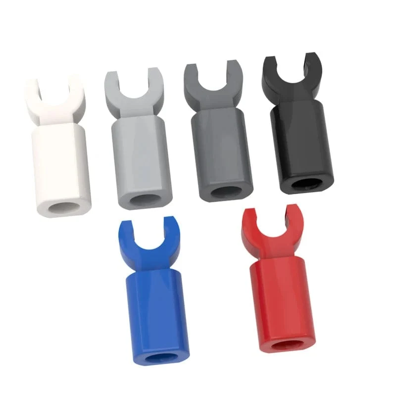 10Pcs MOC Teile 11090 44873 Bar Halter mit Clip Kompatibel Ziegel DIY Assmble Bausteine ​​Partikel Kind Puzzle Spielzeug Geschenk