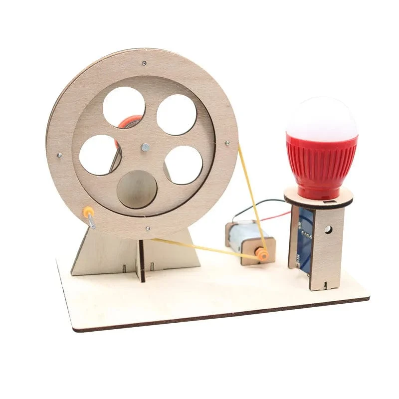 DIY Mini Handkurbel Generator DIY Wissenschaft Experiment Kit & Bildung Modell Spielzeug Für Kinder Geschenk Spielzeug Projekt