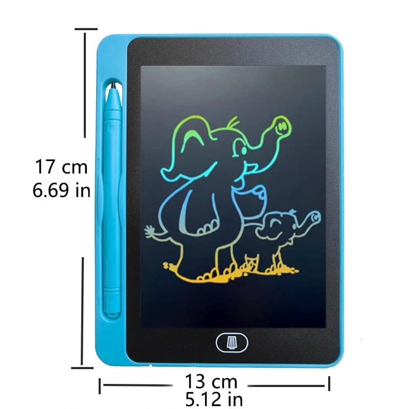 6.5-Zoll-LCD-Farbschreibtafel, Zeichenspielzeug für Kinder, Geschenke für KINDERgeburtstage, Halloween, Weihnachten und Ostern