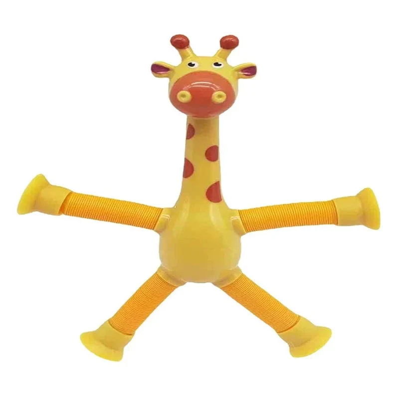 Tier-Sauger-Spielzeug, DIY-Silikonblock-Modell, Saugnapf, zusammengebaut, Konstruktion, pädagogisches lustiges Spielzeug, Jungen und Mädchen, Spielzeug zum Stressabbau