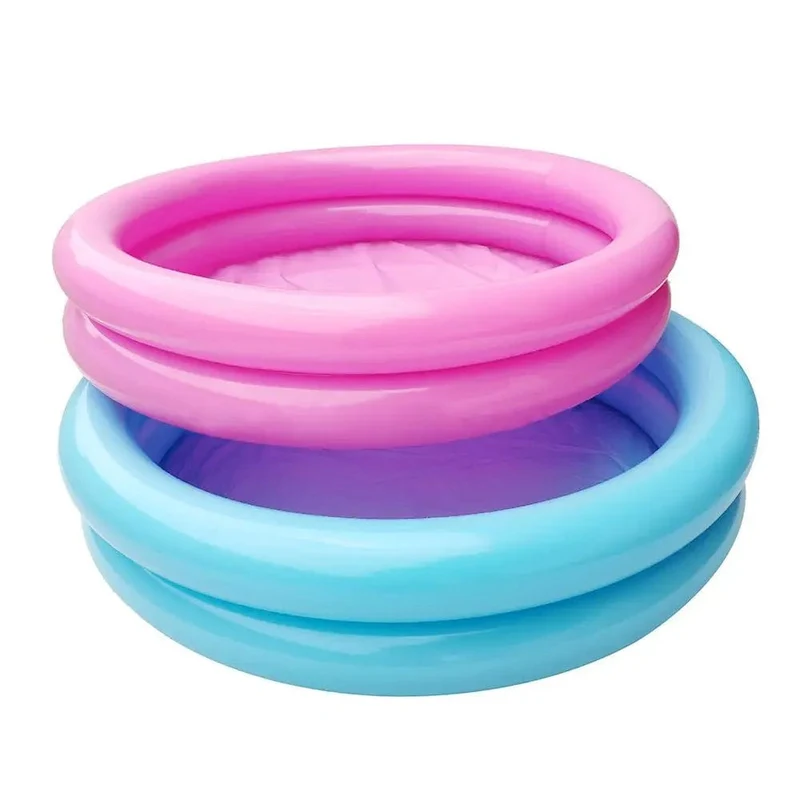PVC-Planschbecken für den Garten, für 0–3 Jahre, Sommer-Baby, aufblasbares Schwimmbecken, rundes Becken, Kinder, Outdoor-Sport, Wasserspielzeug