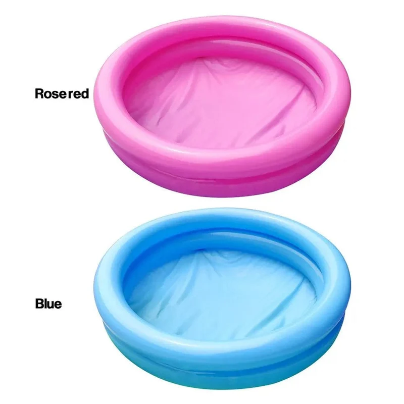 PVC-Planschbecken für den Garten, für 0–3 Jahre, Sommer-Baby, aufblasbares Schwimmbecken, rundes Becken, Kinder, Outdoor-Sport, Wasserspielzeug