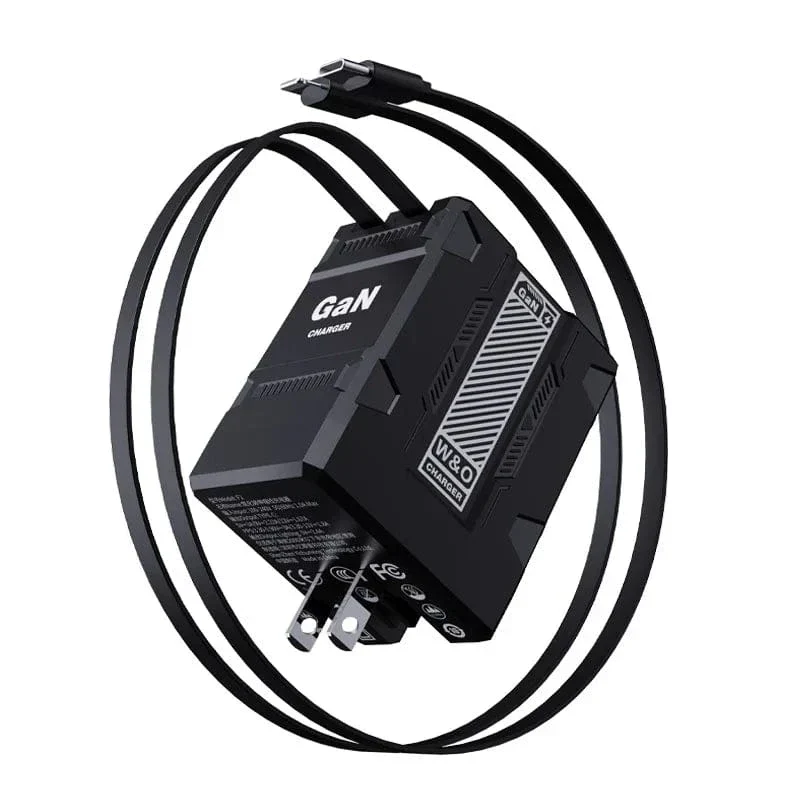 GaN 20W Schnelllade-PD3.0-Ladegerät Typ C-Beleuchtung für iPhone 12 13 Samsung Huawei Xiaomi Mobiltelefon EU/US-Stecker-Wandladegerät