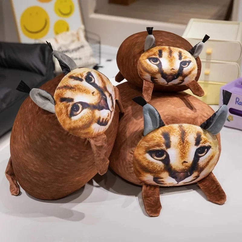 Lustige hässliche Katze Plüsch Kawaii Flauschiges weiches Stofftier Sofakissen Entzückende Raumdekoration Wohnkultur Weihnachtsgeschenke Kindergeschenke