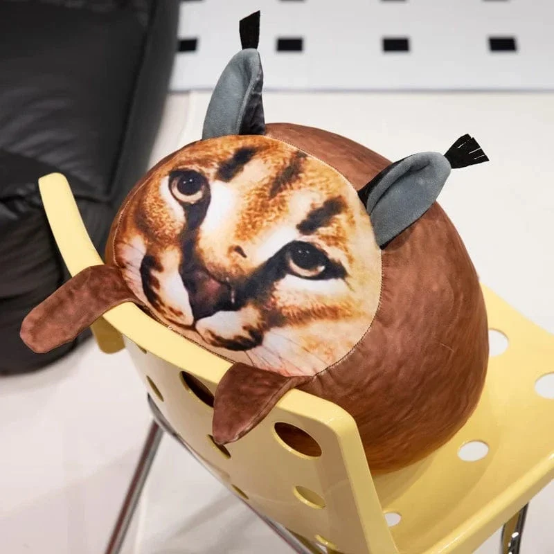 Lustige hässliche Katze Plüsch Kawaii Flauschiges weiches Stofftier Sofakissen Entzückende Raumdekoration Wohnkultur Weihnachtsgeschenke Kindergeschenke