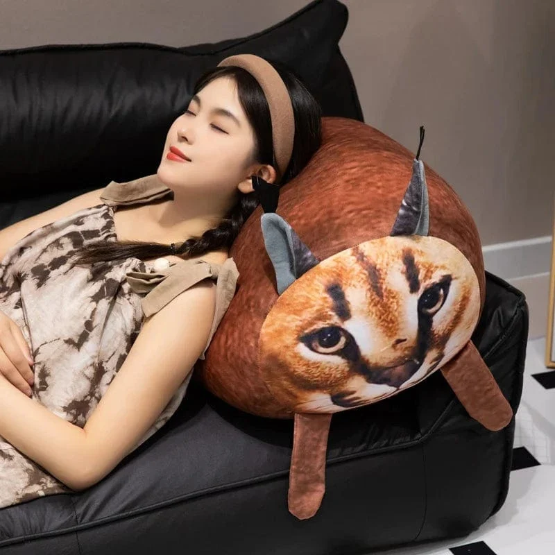 Lustige hässliche Katze Plüsch Kawaii Flauschiges weiches Stofftier Sofakissen Entzückende Raumdekoration Wohnkultur Weihnachtsgeschenke Kindergeschenke