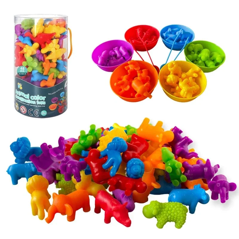Lernspielzeug für Kinder, Lernschloss mit Schlüssel, Autonummern-Zuordnung und Zählen, Montessori-Mathematik-Unterricht, Schlösserknacken-Spielzeug
