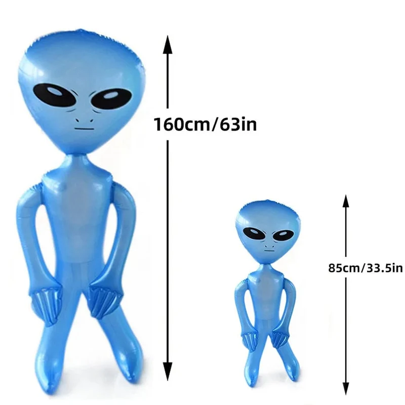2 Stücke Aufblasbare Alien Aufblasbare Spielzeuge Für Halloween Thanksgiving Dekoration Unterhaltung Und Weihnachten Party Geschenke