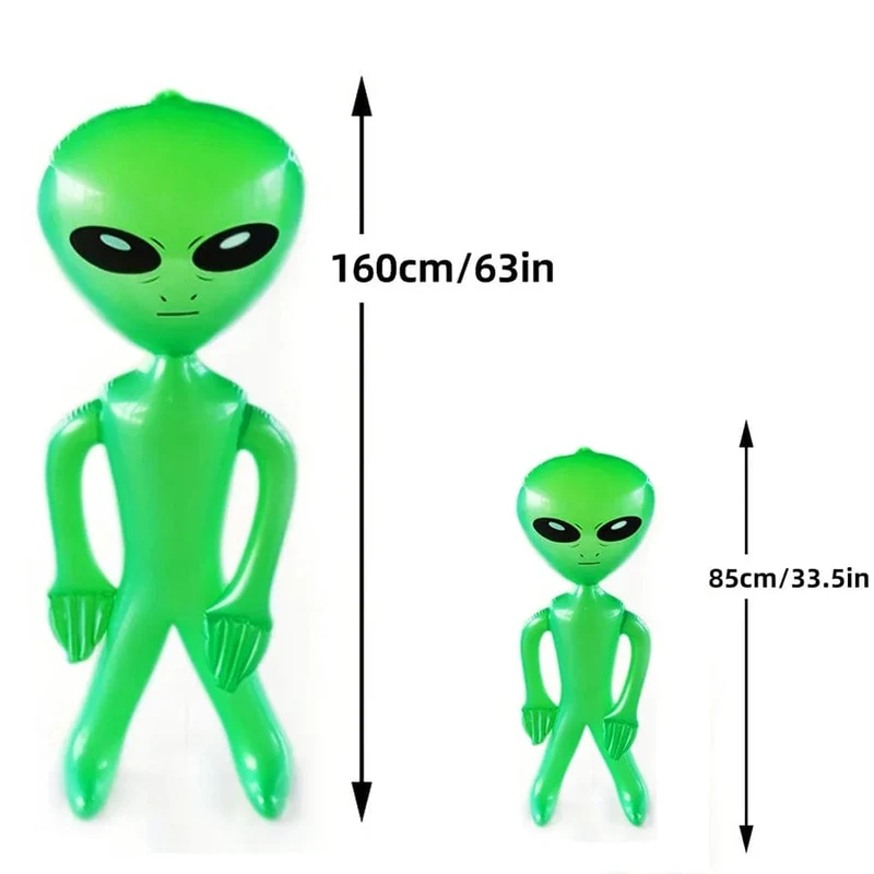 2 Stücke Aufblasbare Alien Aufblasbare Spielzeuge Für Halloween Thanksgiving Dekoration Unterhaltung Und Weihnachten Party Geschenke
