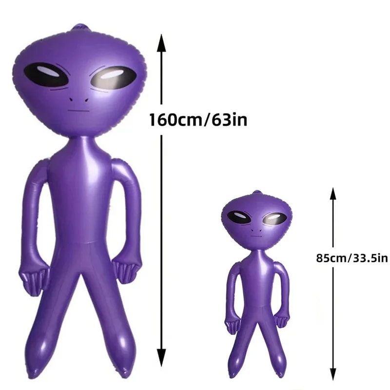 2 Stücke Aufblasbare Alien Aufblasbare Spielzeuge Für Halloween Thanksgiving Dekoration Unterhaltung Und Weihnachten Party Geschenke