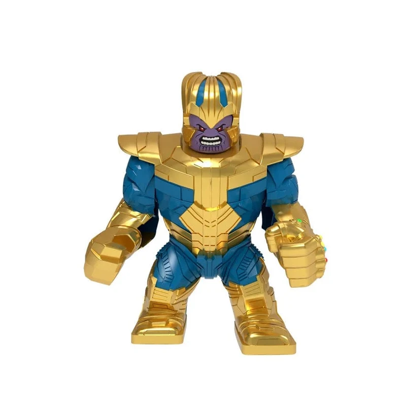 Heißer Marvel-Film Avengers DIY Superheld 3D-Modell Charakter Set Baustein Montage Spielzeug Kinder Geburtstagsgeschenk Junge Mädchen