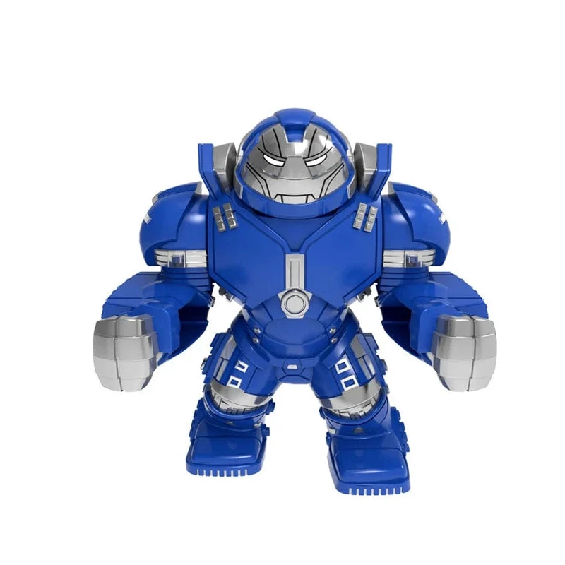 Heißer Marvel-Film Avengers DIY Superheld 3D-Modell Charakter Set Baustein Montage Spielzeug Kinder Geburtstagsgeschenk Junge Mädchen