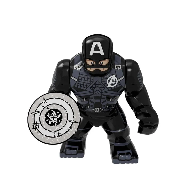 Heißer Marvel-Film Avengers DIY Superheld 3D-Modell Charakter Set Baustein Montage Spielzeug Kinder Geburtstagsgeschenk Junge Mädchen