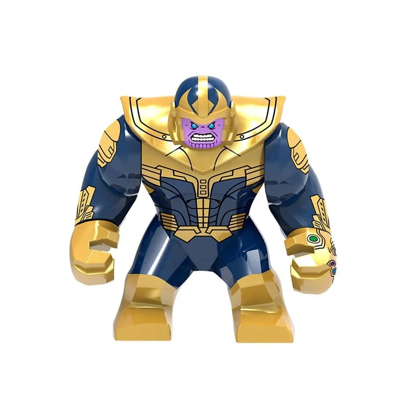 Heißer Marvel-Film Avengers DIY Superheld 3D-Modell Charakter Set Baustein Montage Spielzeug Kinder Geburtstagsgeschenk Junge Mädchen