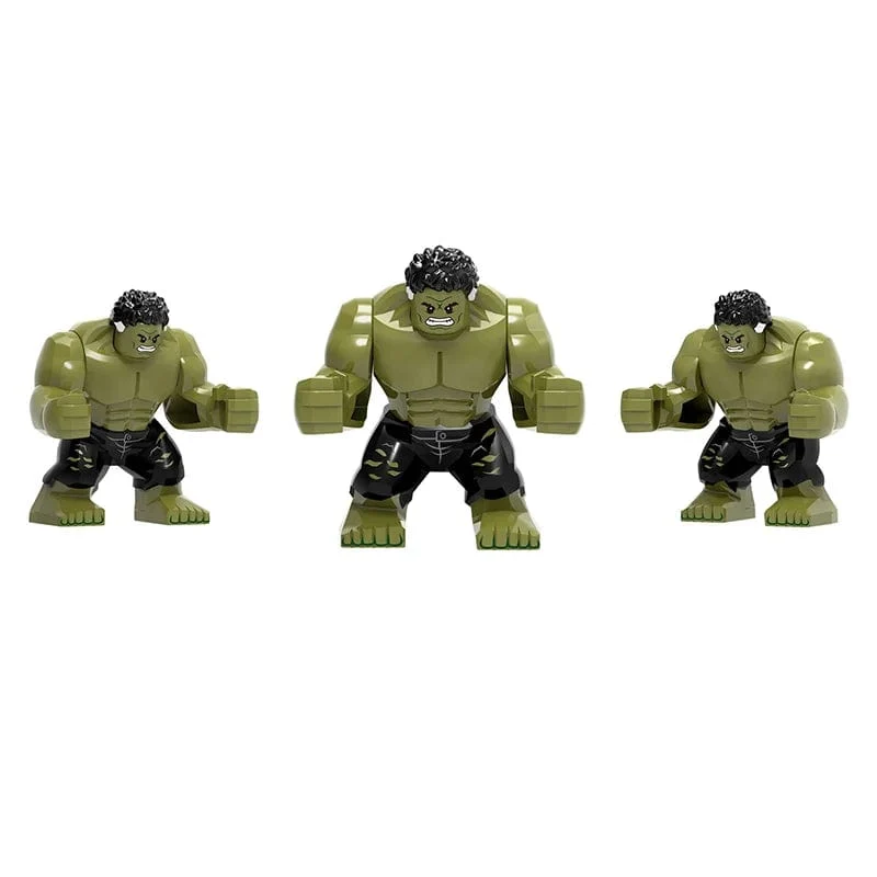 Heißer Marvel-Film Avengers DIY Superheld 3D-Modell Charakter Set Baustein Montage Spielzeug Kinder Geburtstagsgeschenk Junge Mädchen