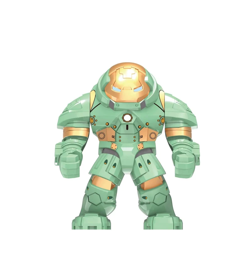 Heißer Marvel-Film Avengers DIY Superheld 3D-Modell Charakter Set Baustein Montage Spielzeug Kinder Geburtstagsgeschenk Junge Mädchen