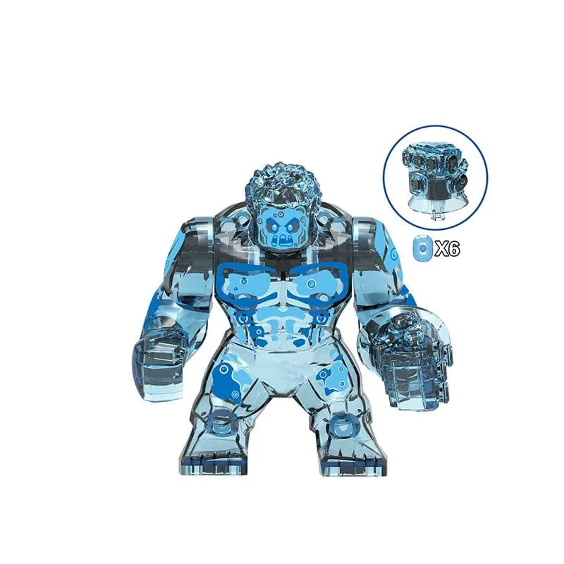 Heißer Marvel-Film Avengers DIY Superheld 3D-Modell Charakter Set Baustein Montage Spielzeug Kinder Geburtstagsgeschenk Junge Mädchen