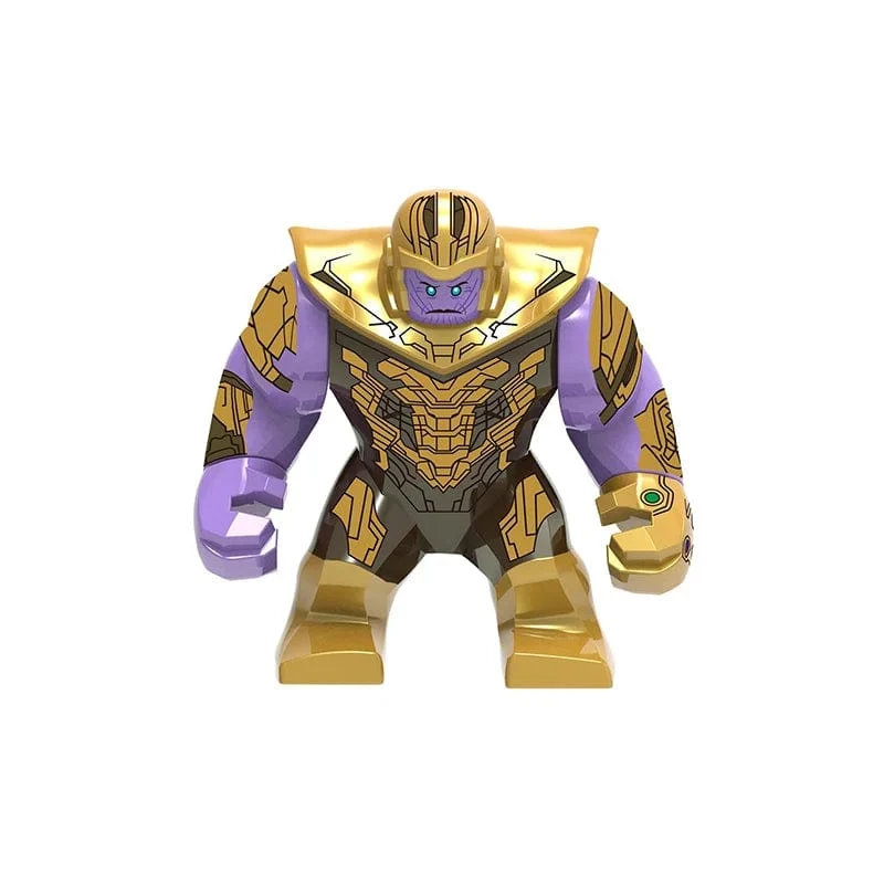Heißer Marvel-Film Avengers DIY Superheld 3D-Modell Charakter Set Baustein Montage Spielzeug Kinder Geburtstagsgeschenk Junge Mädchen