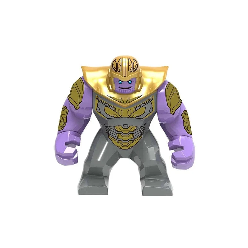 Heißer Marvel-Film Avengers DIY Superheld 3D-Modell Charakter Set Baustein Montage Spielzeug Kinder Geburtstagsgeschenk Junge Mädchen