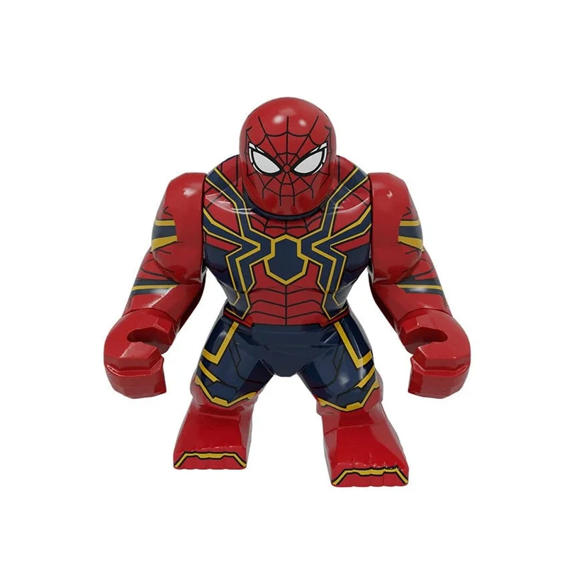 Heißer Marvel-Film Avengers DIY Superheld 3D-Modell Charakter Set Baustein Montage Spielzeug Kinder Geburtstagsgeschenk Junge Mädchen