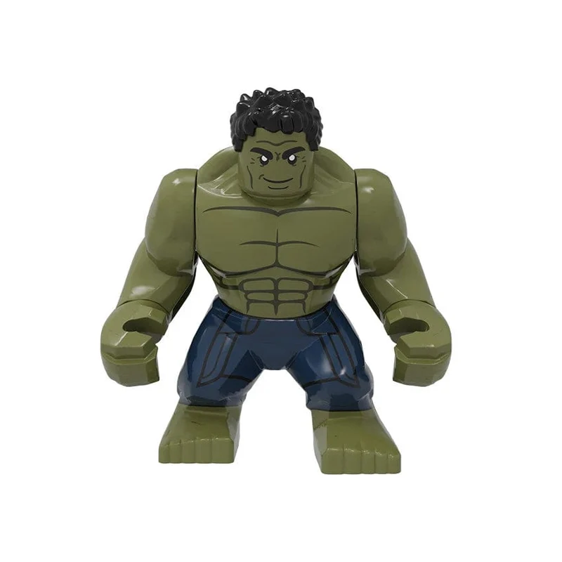 Heißer Marvel-Film Avengers DIY Superheld 3D-Modell Charakter Set Baustein Montage Spielzeug Kinder Geburtstagsgeschenk Junge Mädchen
