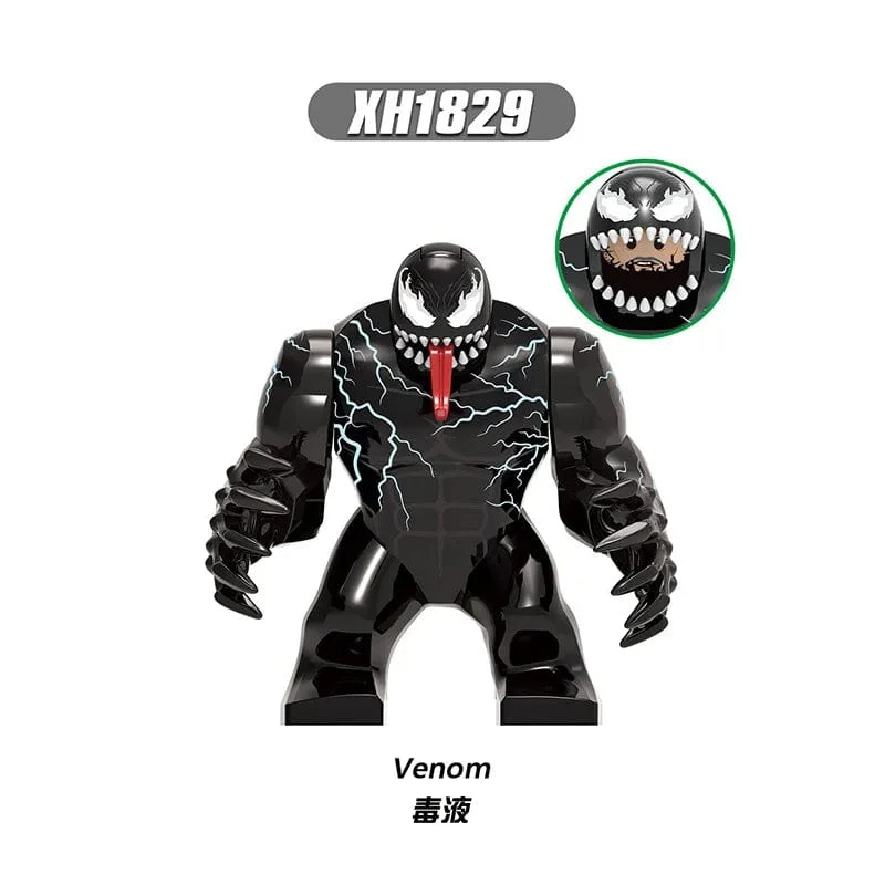 Heißer Marvel-Film Avengers DIY Superheld 3D-Modell Charakter Set Baustein Montage Spielzeug Kinder Geburtstagsgeschenk Junge Mädchen