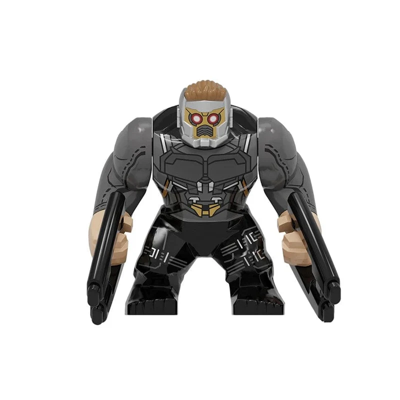 Heißer Marvel-Film Avengers DIY Superheld 3D-Modell Charakter Set Baustein Montage Spielzeug Kinder Geburtstagsgeschenk Junge Mädchen