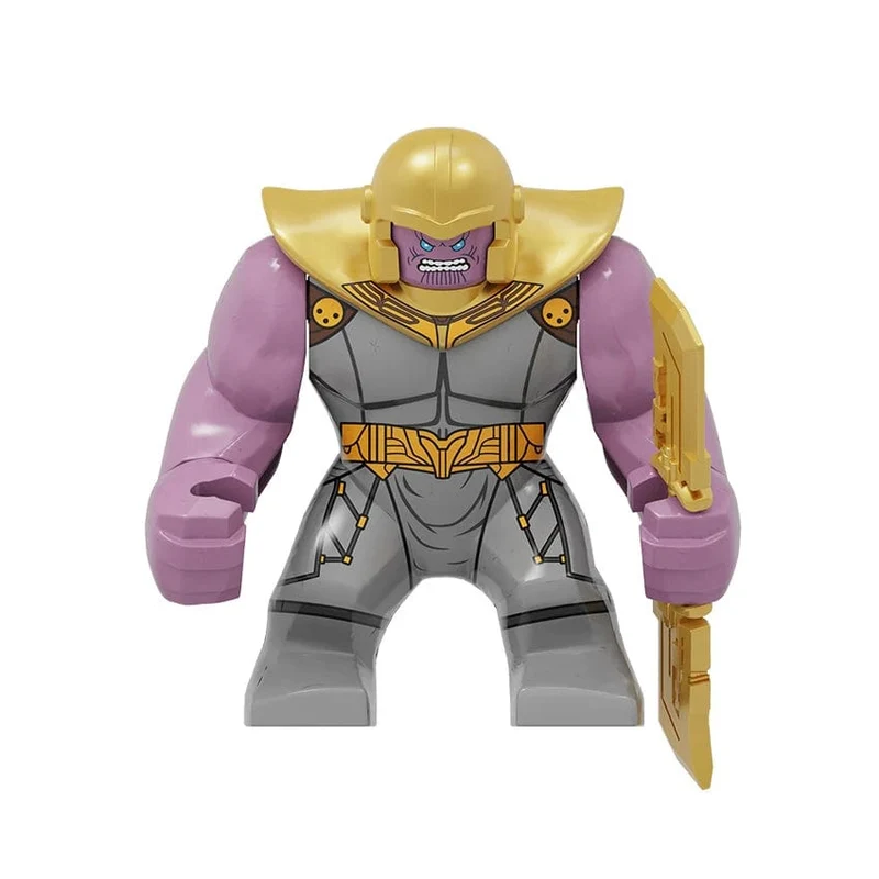 Heißer Marvel-Film Avengers DIY Superheld 3D-Modell Charakter Set Baustein Montage Spielzeug Kinder Geburtstagsgeschenk Junge Mädchen