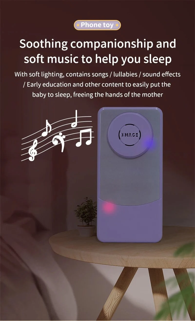 Spielzeug-Handy, Lernspielzeug, Handy, Baby, Kind, Lernspielzeug, Telefon, Handy-Modell, Spielzeug für Kinder, Geburtstag, Weihnachtsgeschenk