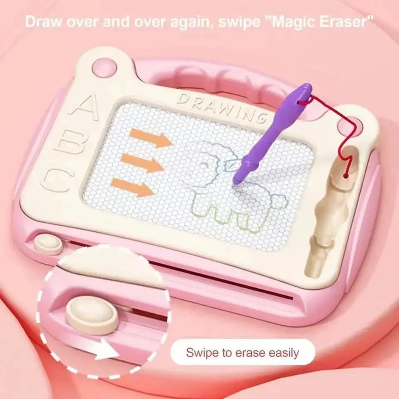 Magnetisches Zeichenbrett für Kinder, WordPad, Baby-Graffiti-Brett, Kunst, pädagogisches Zeichenspielzeug, Zeichenwerkzeug, Geschenk für Kinderspielzeug