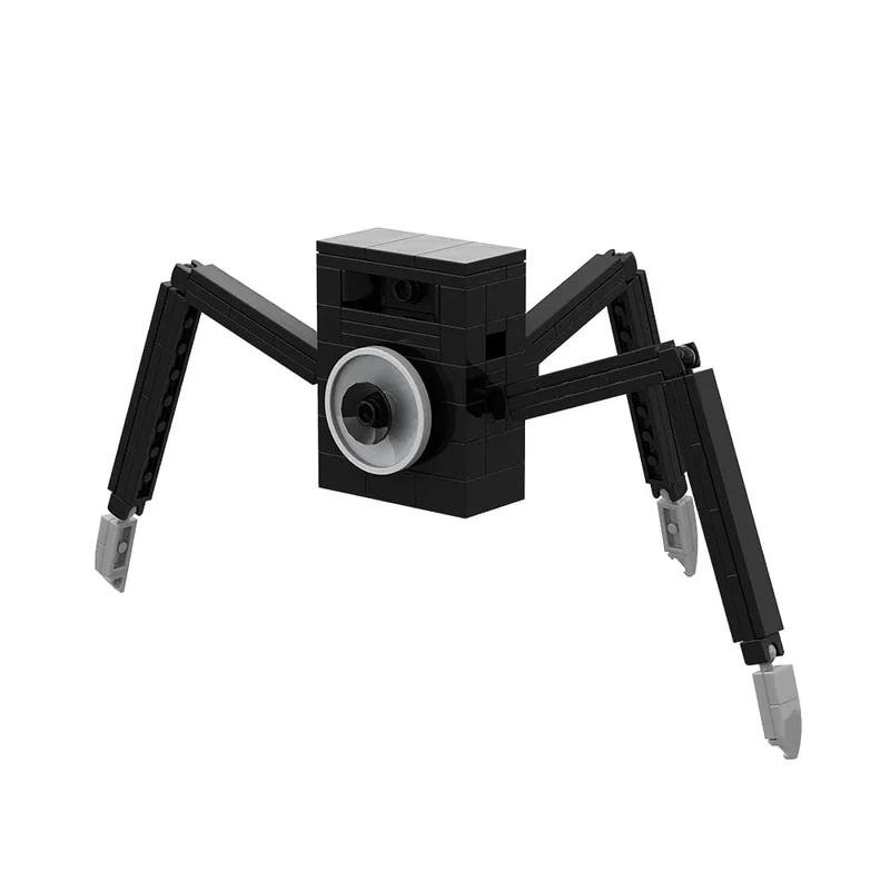 Gobricks MOC Skibidi Toilettenmann Monitor Bausteine ​​Speakerman Der Audio- und Kameramann Ski-Video-Öse Kameramann Spielzeug
